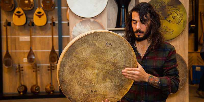 Historical overview of the Persian daf frame drum by Bijan Kamkar