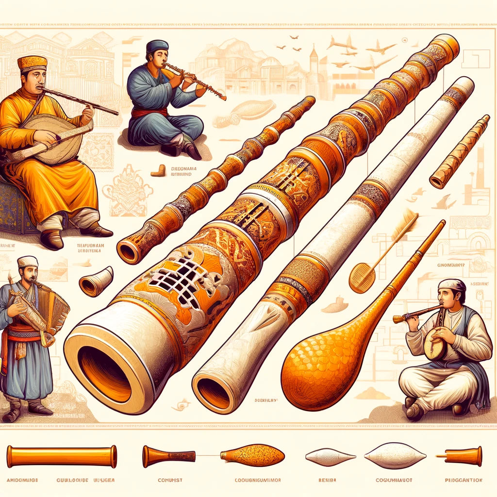 Armenian duduk apricot wood double-reed instrument with its distinctive haunting sound