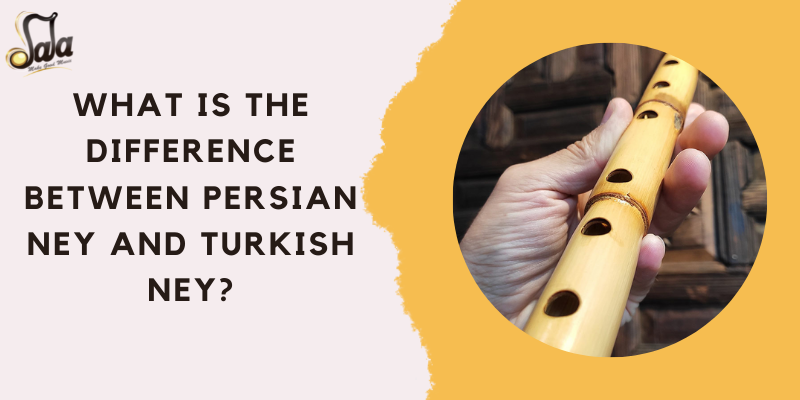 Comparison of Persian ney and Turkish ney reed flutes and their differences