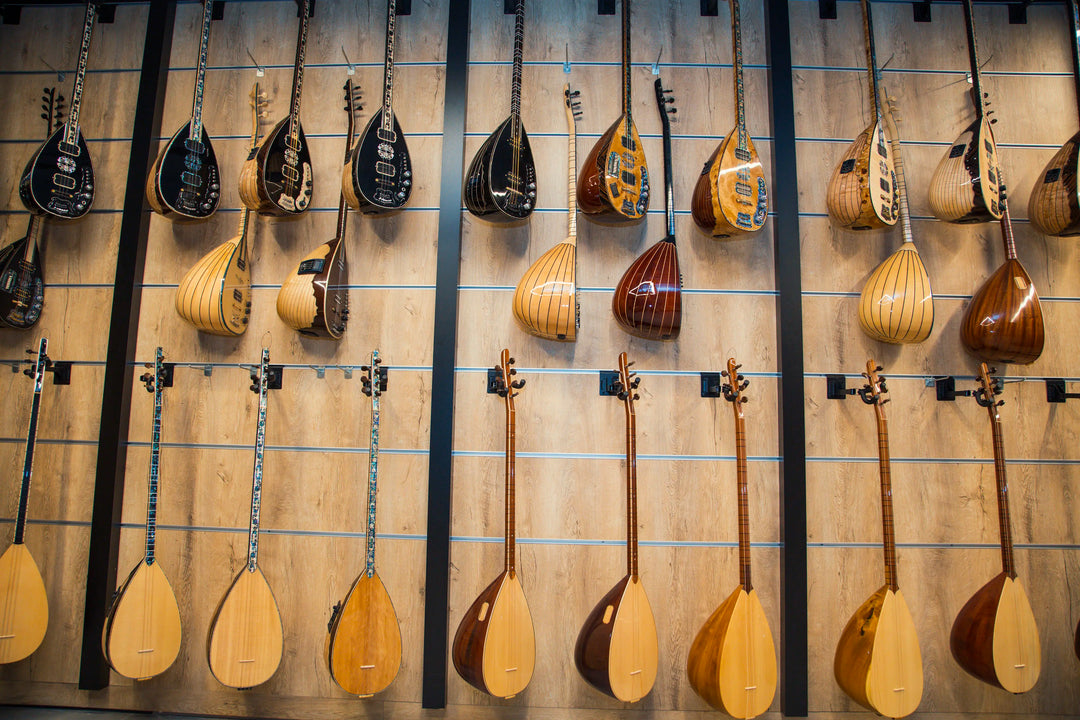 Turkish saz baglama at the heart of Turkish folk music tradition