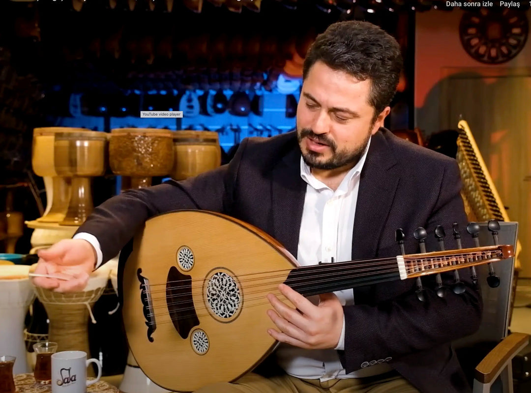 Sala Music Academy beginner oud lesson E01 covering basic technique