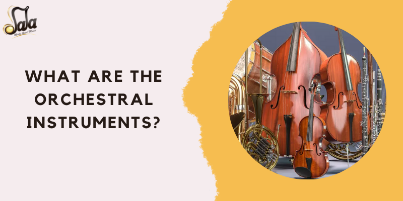 Overview of orchestral instrument families strings woodwinds brass and percussion