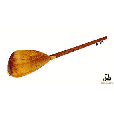 Tuning guide for the Turkish kopuz traditional Central Asian stringed instrument