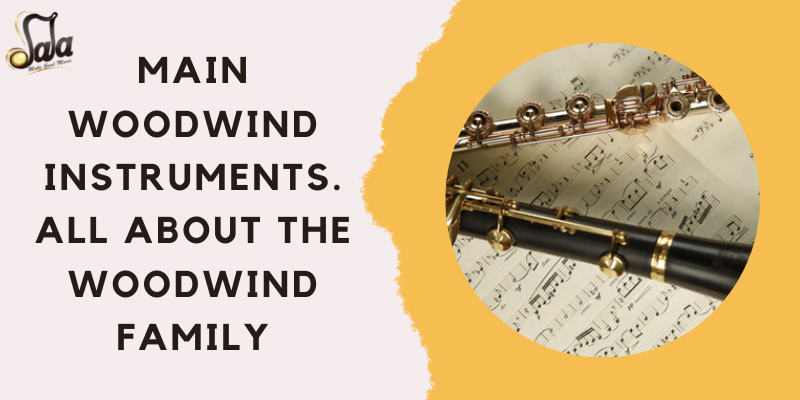Overview of the woodwind instrument family from flutes to clarinets and reeds
