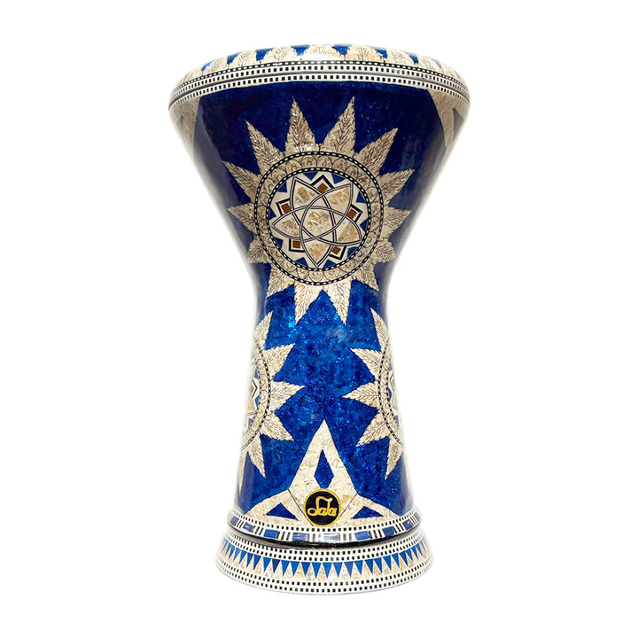 Sala profesyonel darbuka SKY-2 gerçek mavi sedef kaplama kaplamayla