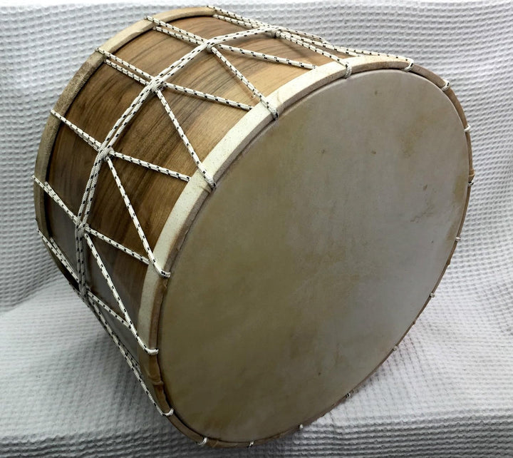 Sala Muzik Turkish davul with natural skin heads