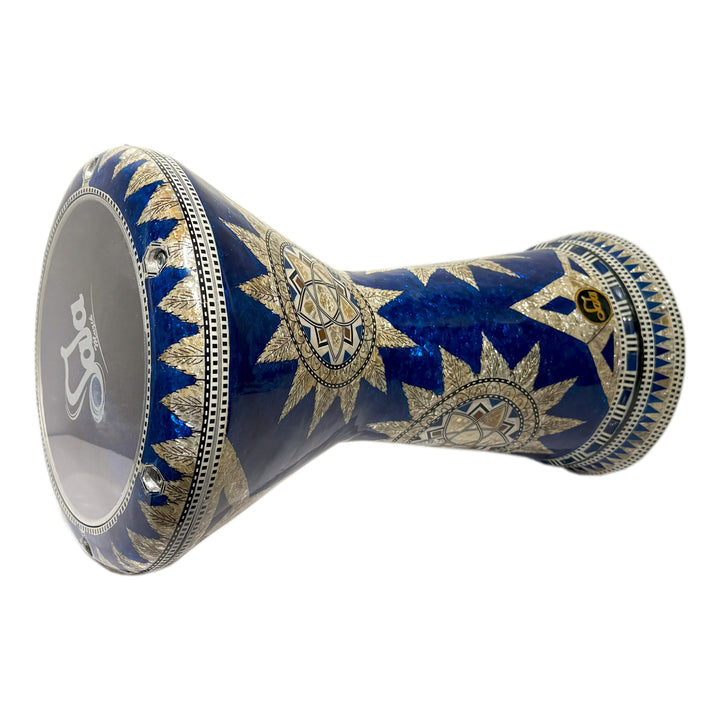 Sala darbuka SKY-2 mavi sedef kaplama