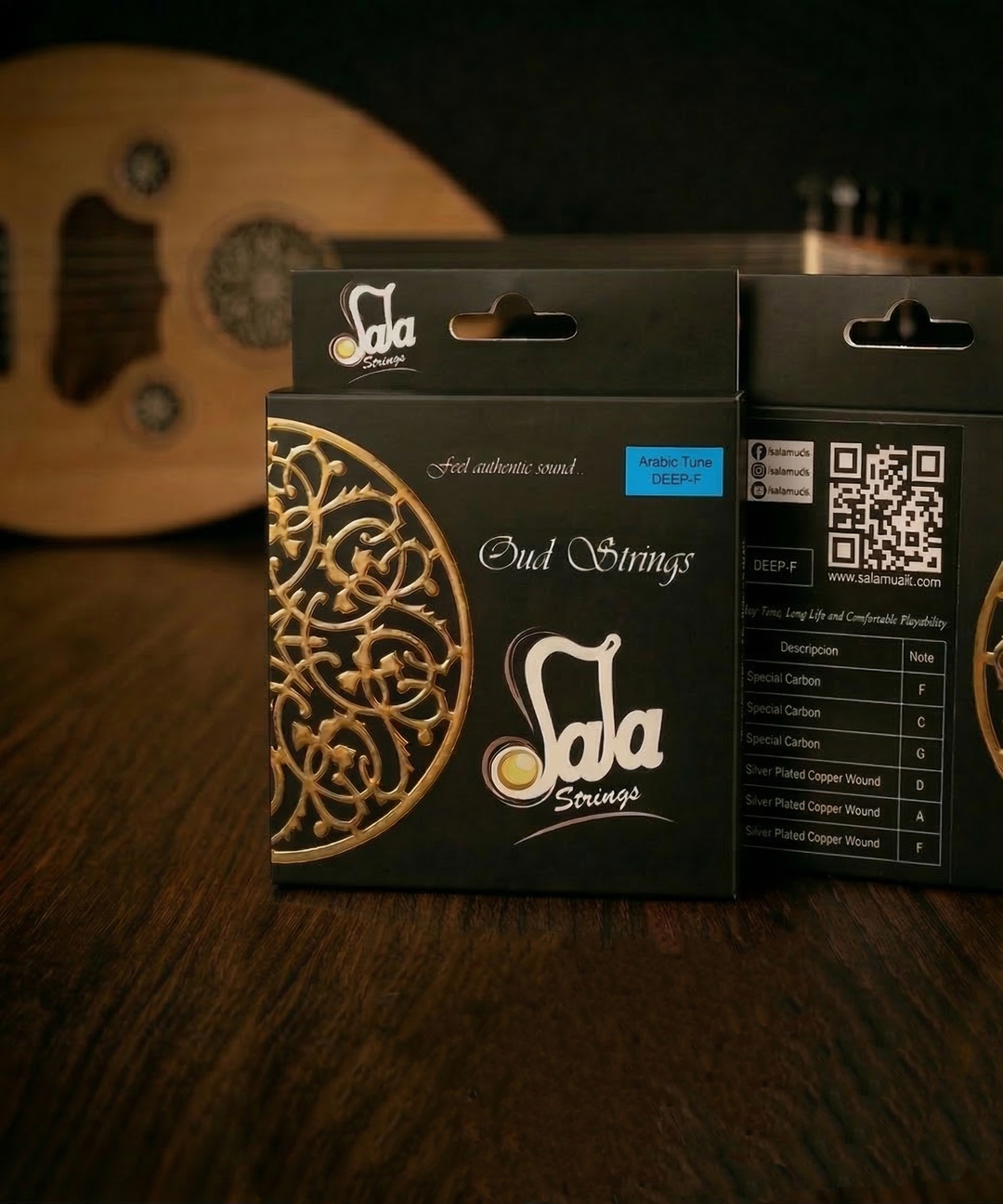 Spezielle FF-Stimmung-Saiten für arabische Oud DEEP-F von Sala Strings