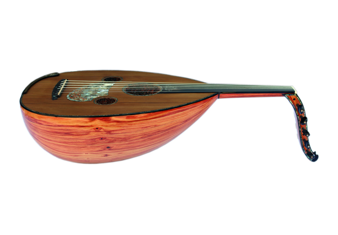 Special Turkish oud MRS-40 with Brazilian Tulip bowl and Canadian Cedar face