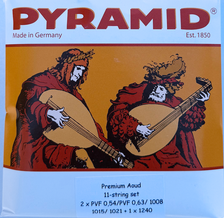 سیم عود ترکی پرمیوم Pyramid Lute POL-4T ست کوک