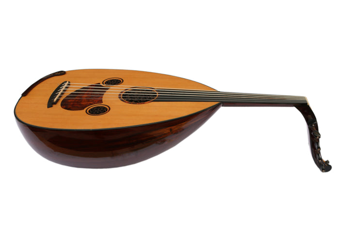 Oud turco hecho a mano MRS-29 de Miras Lute con caja de palisandro brasileño y cedro