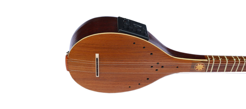 Elektrischer Setar ES-4 von Sala mit eingebautem Equalizer persisches Instrument