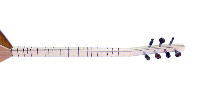 Carved mulberry short neck baglama DST-407S by Sala