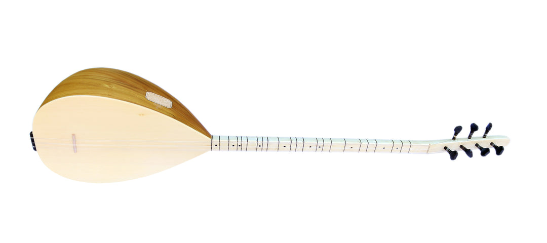 Saz mástil largo de morera ALB-204 con tapa de abeto y mango de arce por Sala