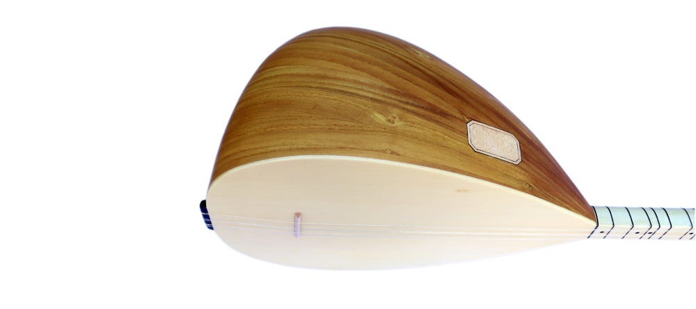 Baglama saz mástil largo de morera y abeto ALB-204 con 23 trastes por Sala