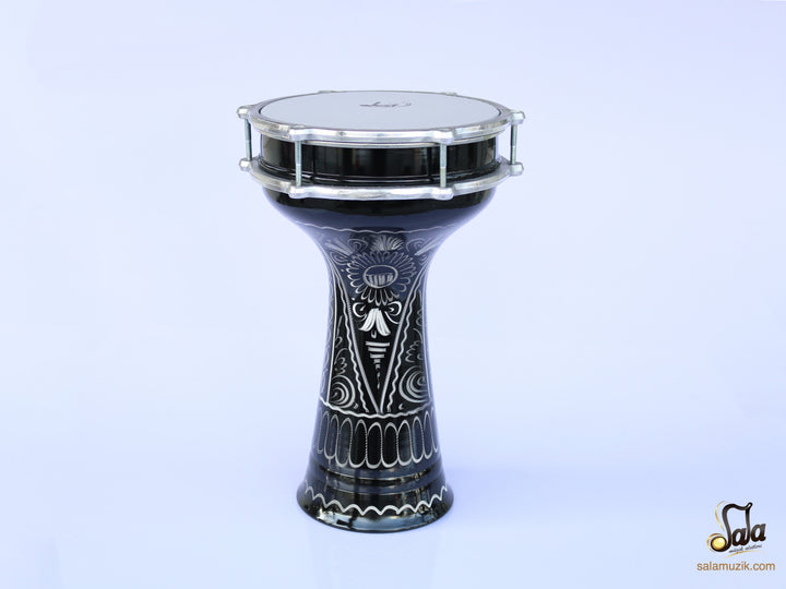 دربوکای ترکی DKD-220E جومبوش با پوست ۲۰ سانتی و کلید کوک