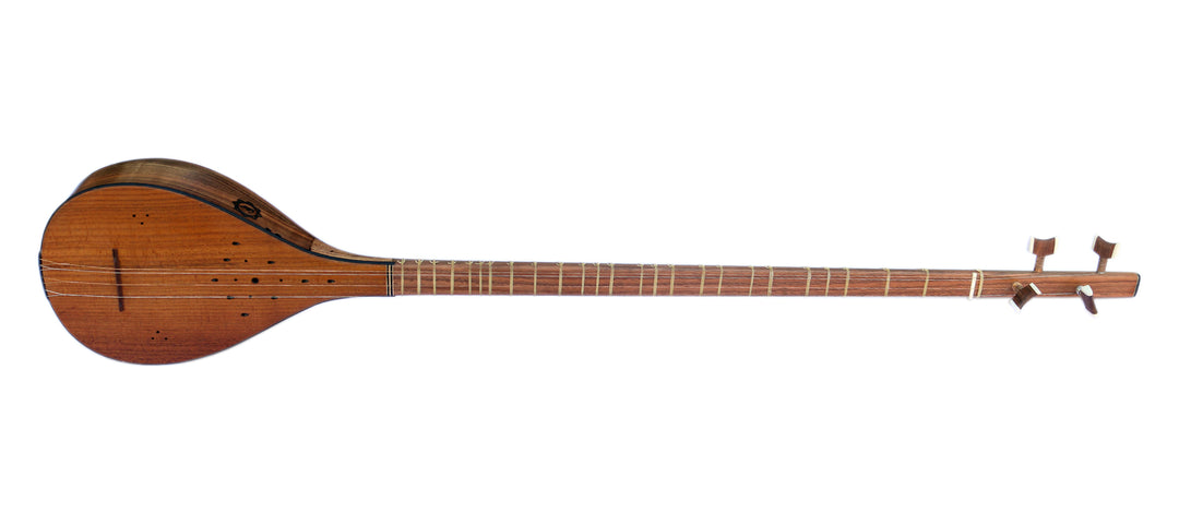 Movlana special figured walnut setar MOS-4 Persian long-neck lute
