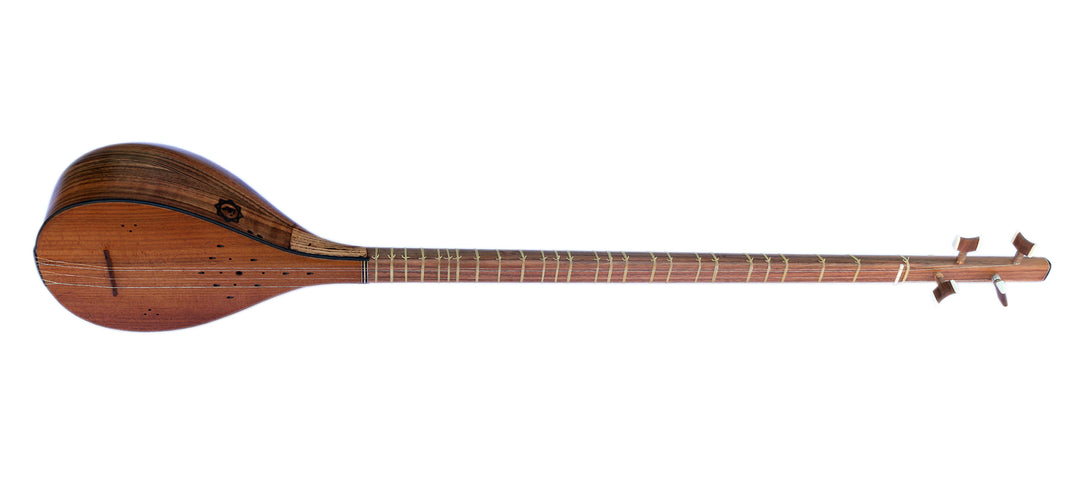 Movlana Persian walnut setar MOS-4 4-string handmade instrument