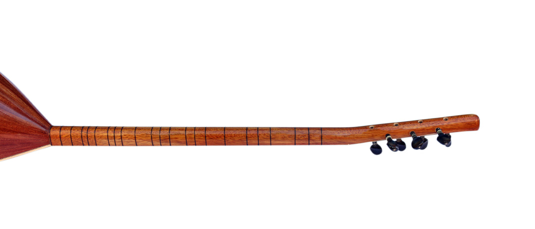 El yapımı maun uzun sap bağlama OSL-201 Sala
