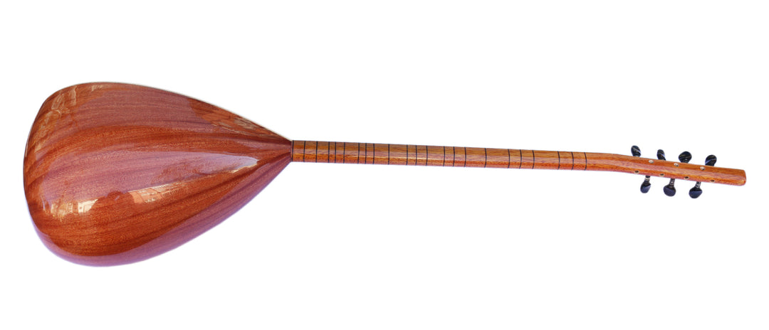 Mahogany long neck baglama saz MSL-101-2 by Sala