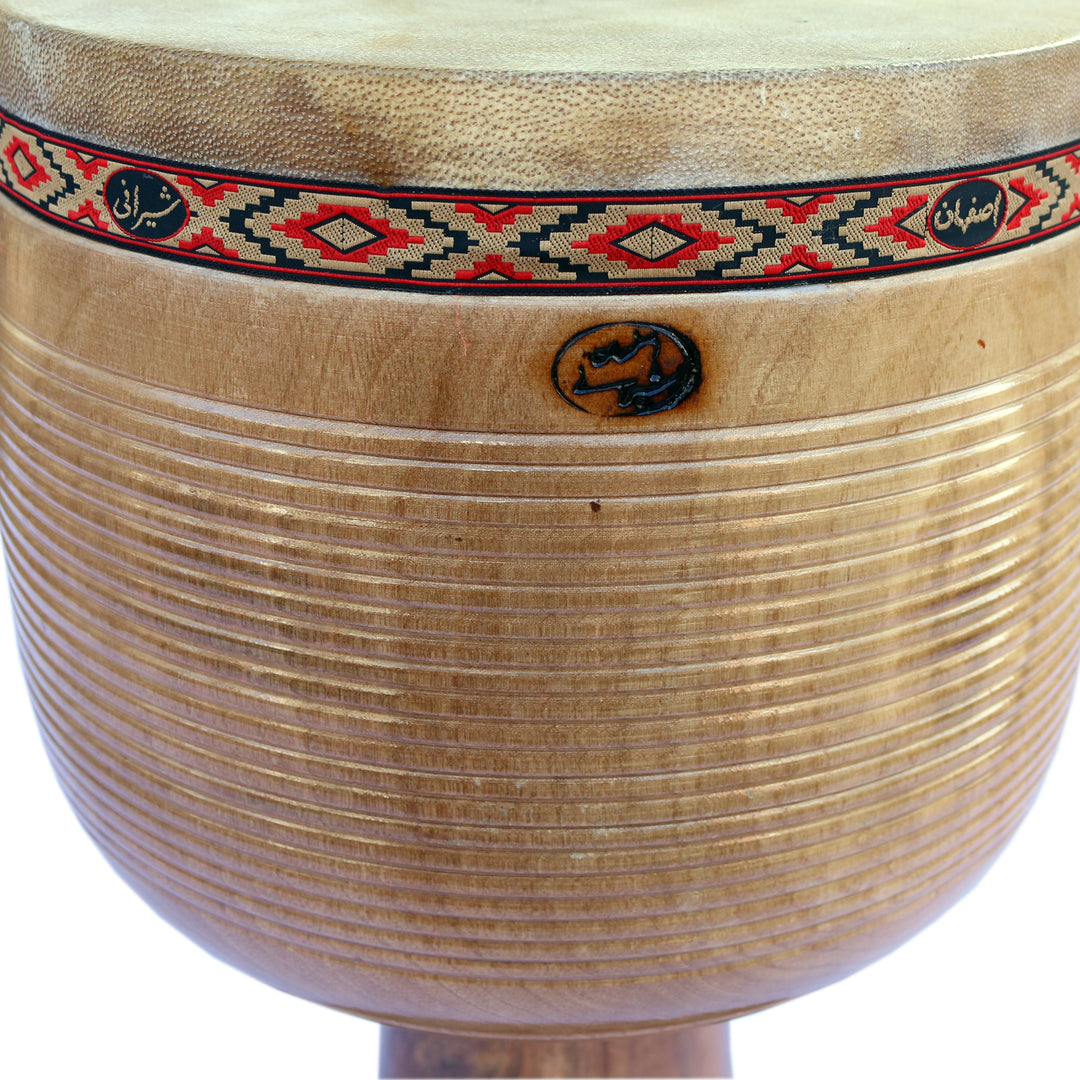Shirani Persian tonbak SHZ-103B luthier instrument with case