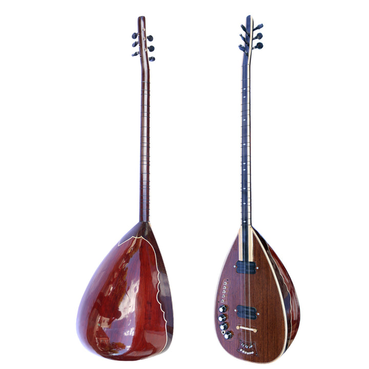 باغلاما ساز كهربائي احترافي للأيسر SES-12L بجسم عرعر Sala Muzik