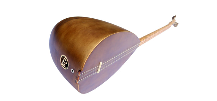 Handgefertigte Maulbeer-Langhals-Baglama ASL-109