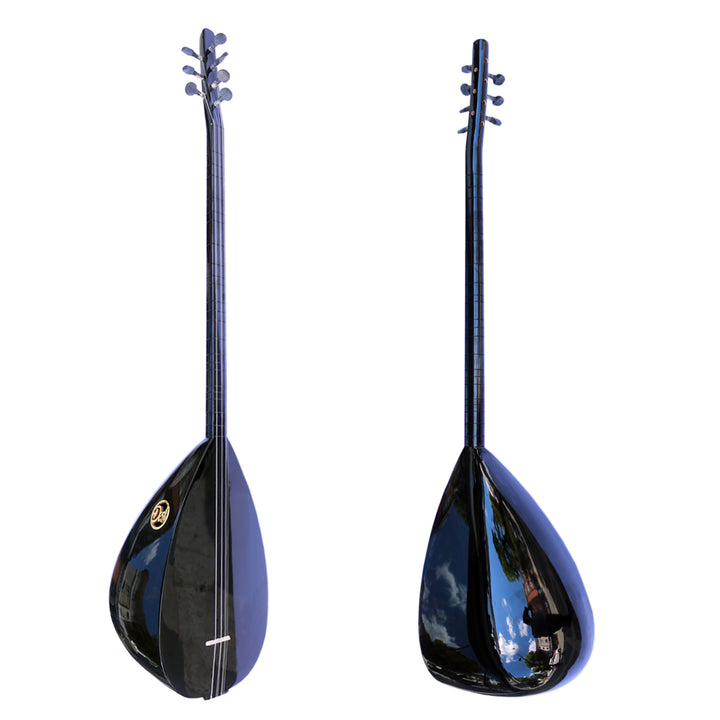 Turkish long neck black walnut baglama saz ASL-150 by Dest