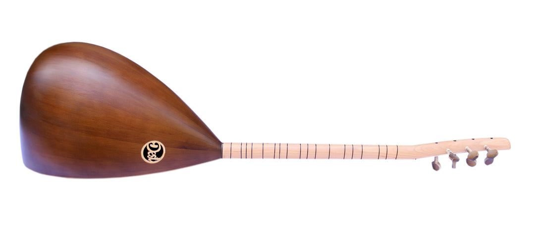Handmade mulberry short neck baglama ASK-109