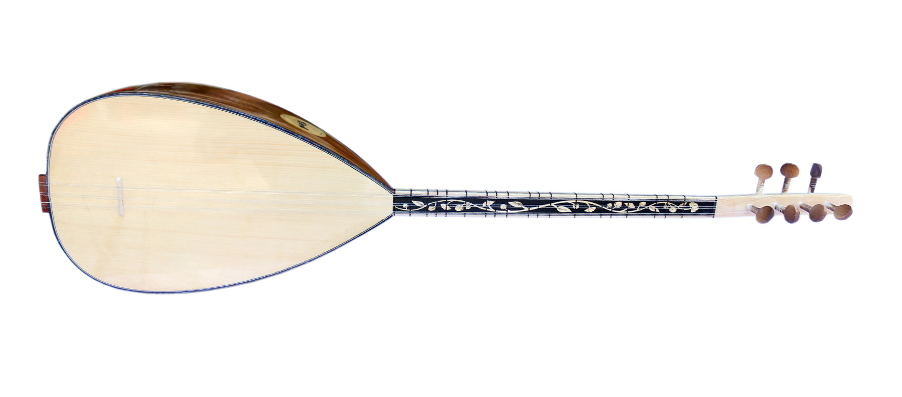 Dest Turkish Quality Short Neck Mulberry Baglama Saz ASK-306