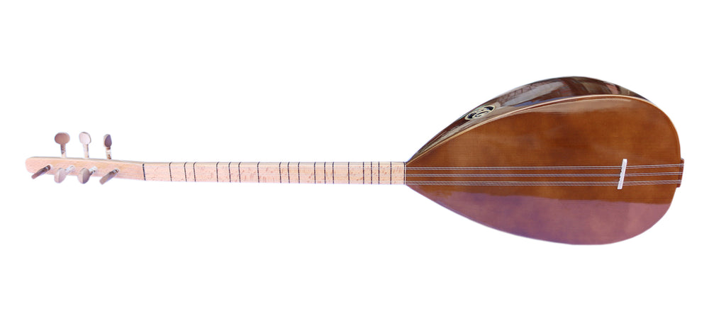 Saz mástil corto zurdo de caoba y abeto ASK-111L por Dest