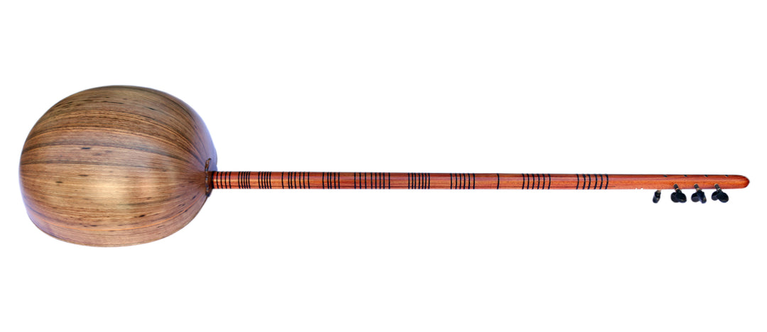 Professional Turkish tanbur BTP-6 long-neck plucked lute used in Ottoman classical music
