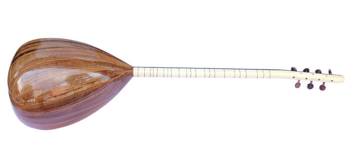 Ceviz uzun sap elektrik bağlama saz ALB-303EQ Sala yapımı