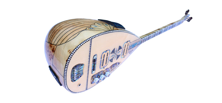El yapımı elektrik bağlama saz AYS-304 Ali Demir tarafından