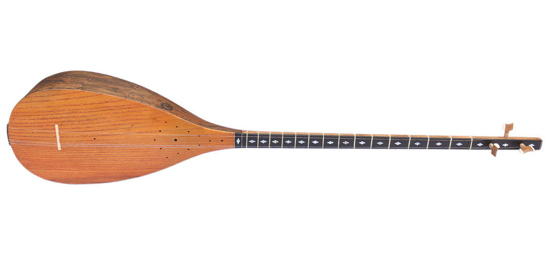 Special walnut Persian tanboor MOT-4 long-neck Kurdish Sufi stringed instrument