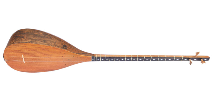 Special walnut Persian tanboor MOT-4 long-neck Kurdish Sufi stringed instrument