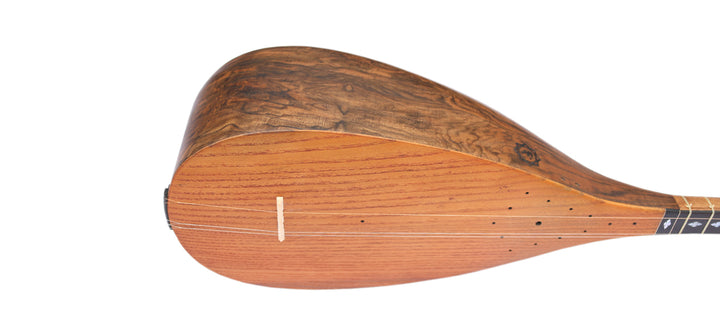 Special walnut Persian tanboor MOT-4 long-neck Kurdish Sufi stringed instrument