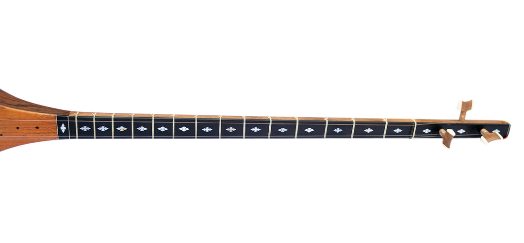 Special walnut Persian tanboor MOT-4 long-neck Kurdish Sufi stringed instrument