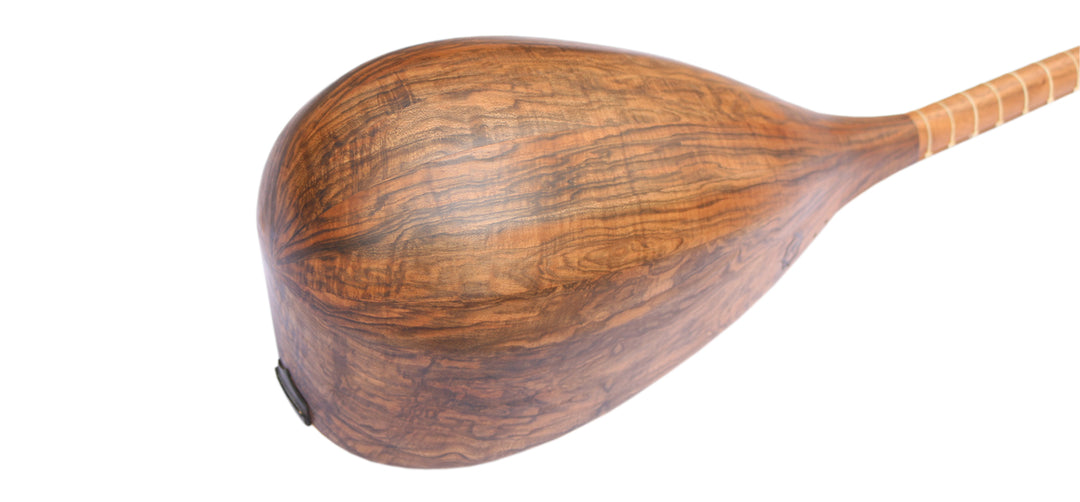 Special walnut Persian tanboor MOT-4 long-neck Kurdish Sufi stringed instrument