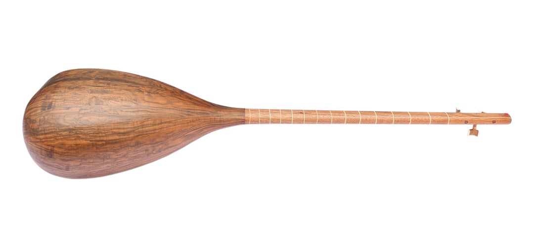 Special walnut Persian tanboor MOT-4 long-neck Kurdish Sufi stringed instrument