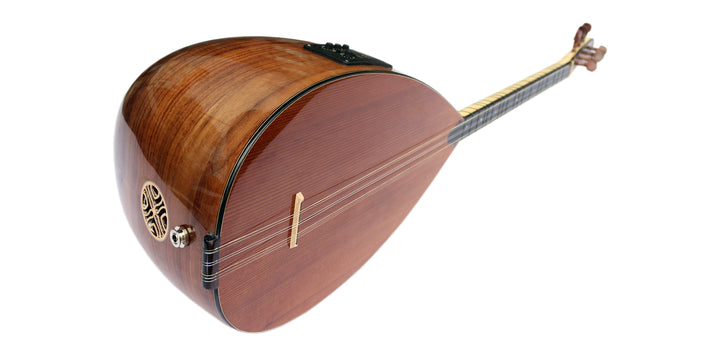 El yapımı kısa sap elektrik bağlama saz ASB-303EQ Sala