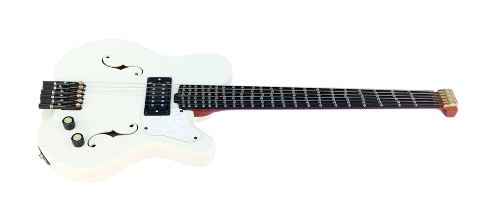 Adjustable microtonal electric guitar CE-5W with movable frets for Turkish music