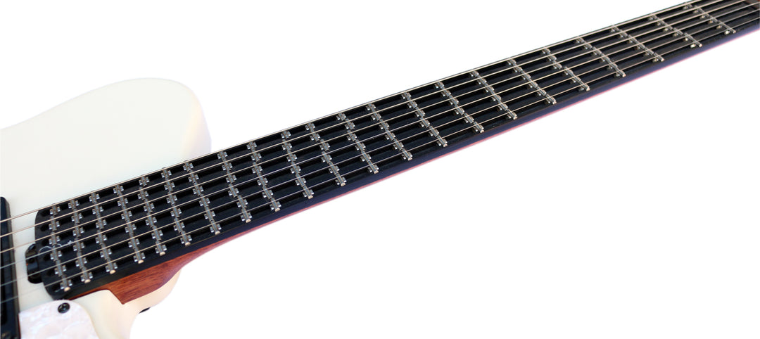 Adjustable microtonal electric guitar CE-5W with movable frets for Turkish music