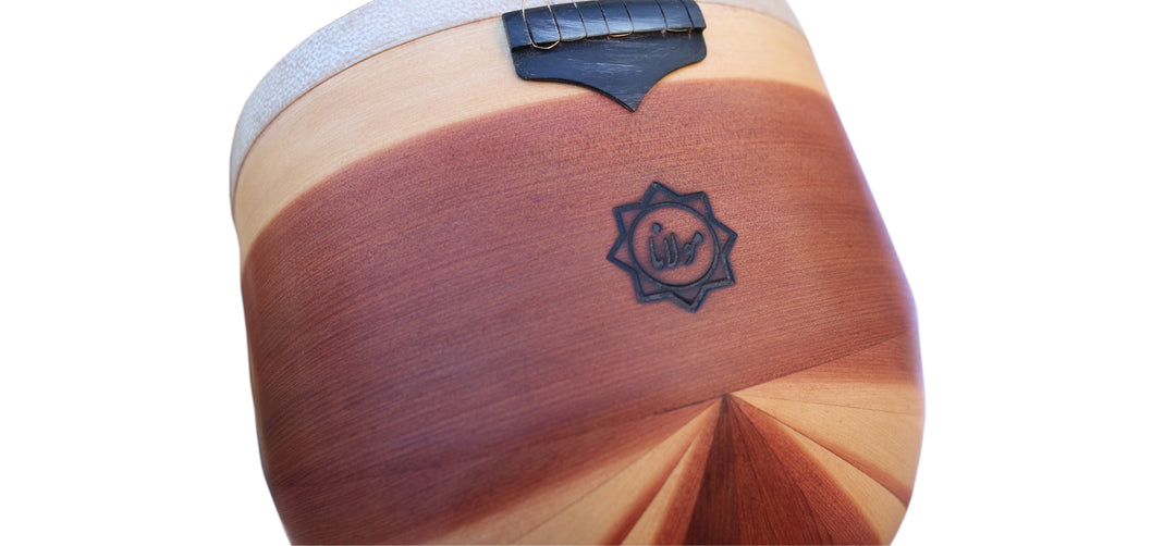 Professional four-string Persian shourangiz MSH-305 long-neck plucked lute