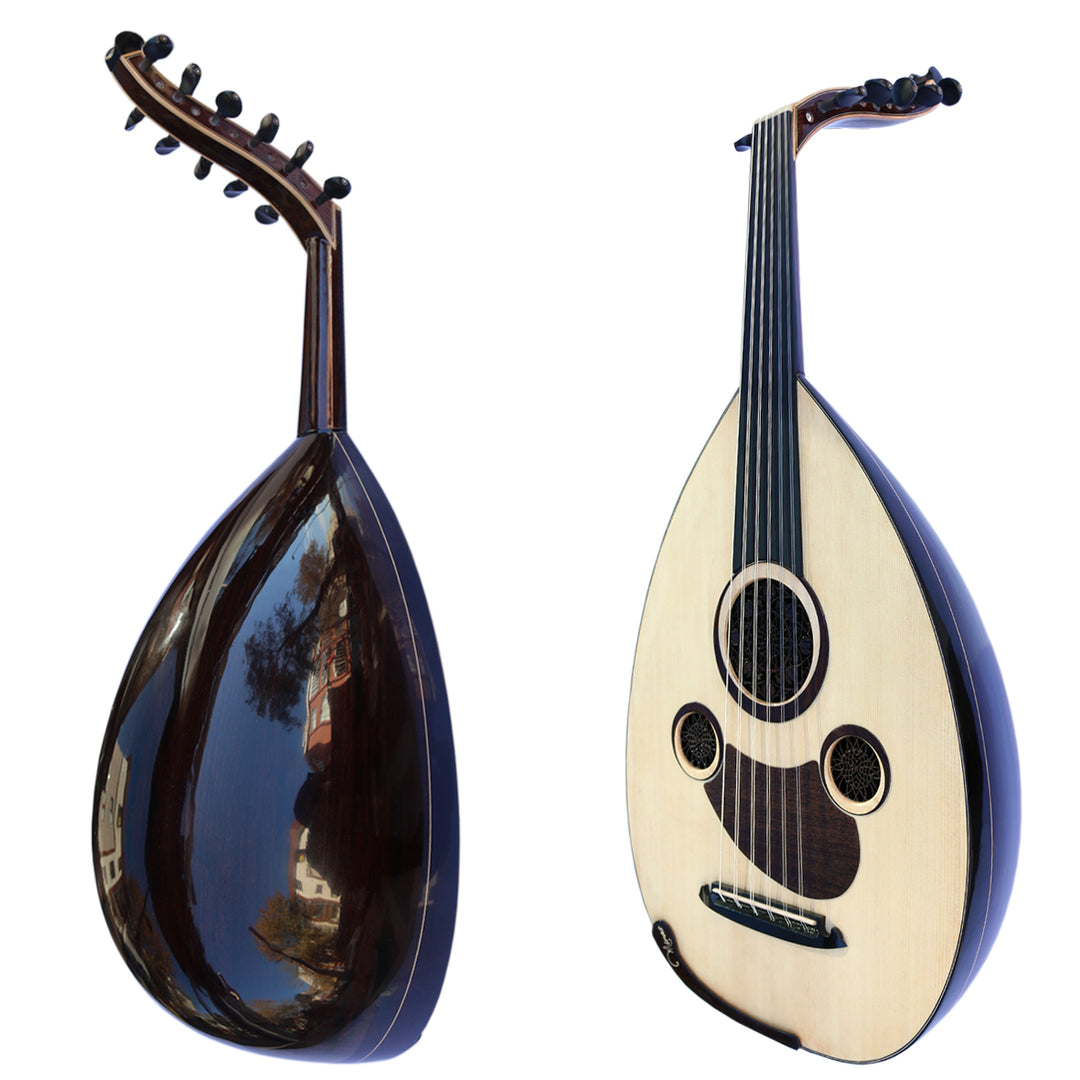 Miras MRS-48 türkische Oud mit Wenge-Korpus und Premium-Fichtendecke