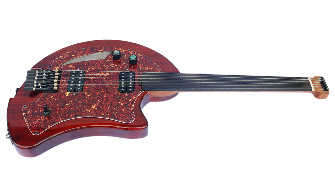 Professioneller stahl-saitiger E-Oud RaksOud 4V mit Polyurethan-Finish