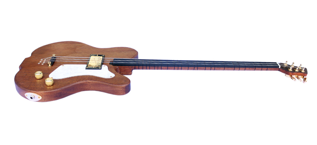 Professional caglama CAG-4 hybrid instrument blending baglama and electric guitar
