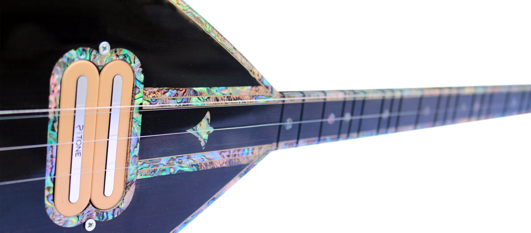 Επαγγελματικό μακρύ λαιμό ηλεκτρικό Baglama Saz με P•TONE Pickups PI-4B