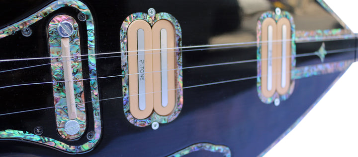 Επαγγελματικό μακρύ λαιμό ηλεκτρικό Baglama Saz με P•TONE Pickups PI-4B