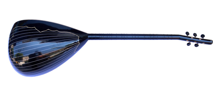 Επαγγελματικό μακρύ λαιμό ηλεκτρικό Baglama Saz με P•TONE Pickups PI-4B